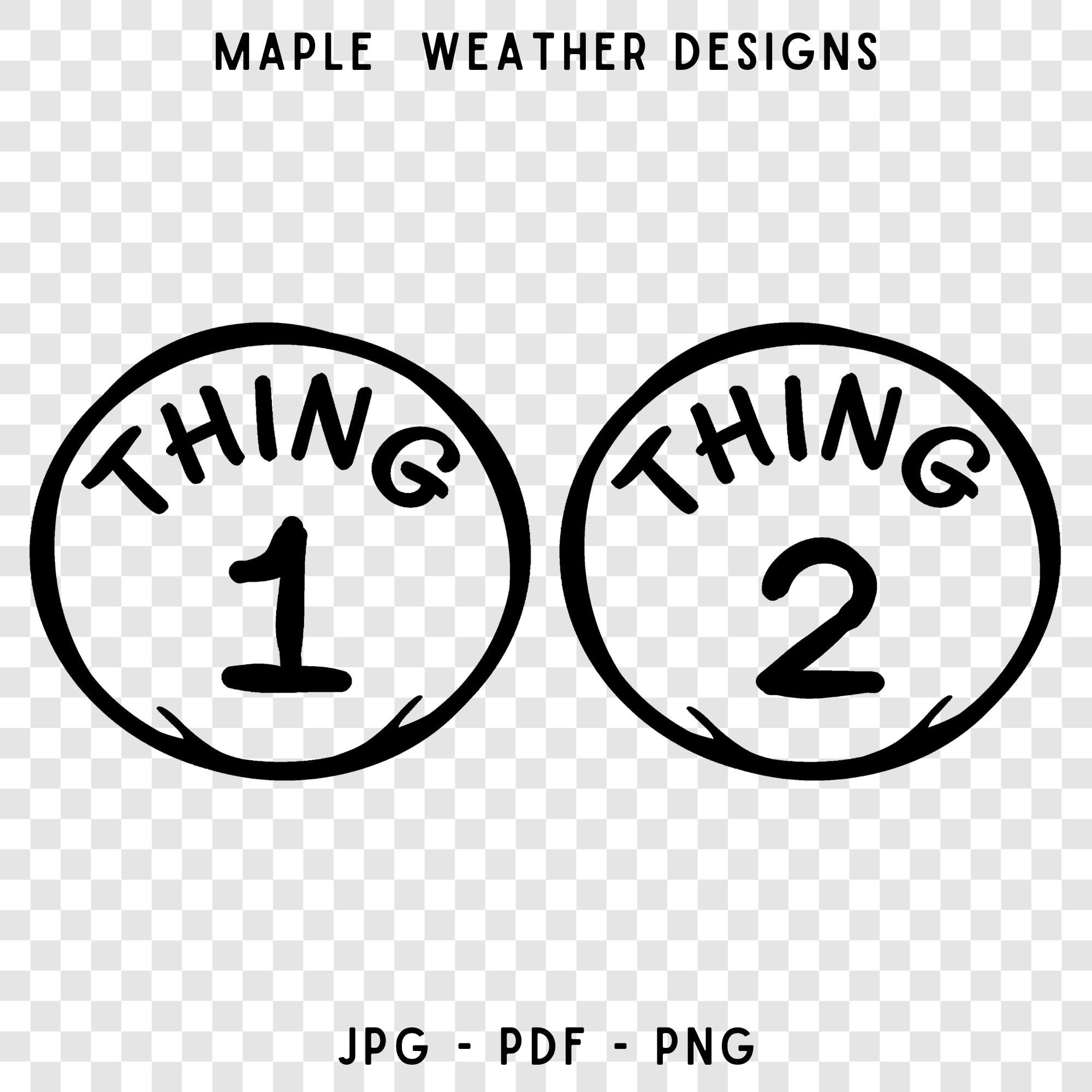 thing 1 and thing 2 printable thing 1 and thing 2 printable