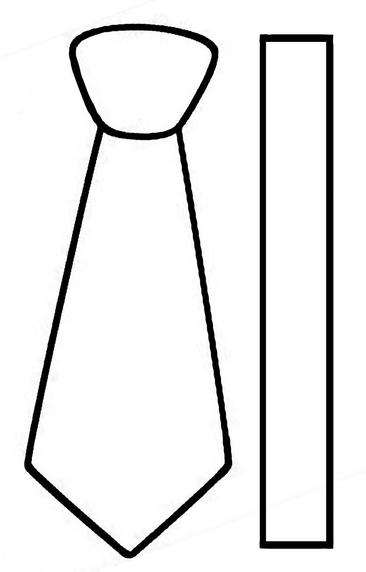 Tie For Bottle Neck Template