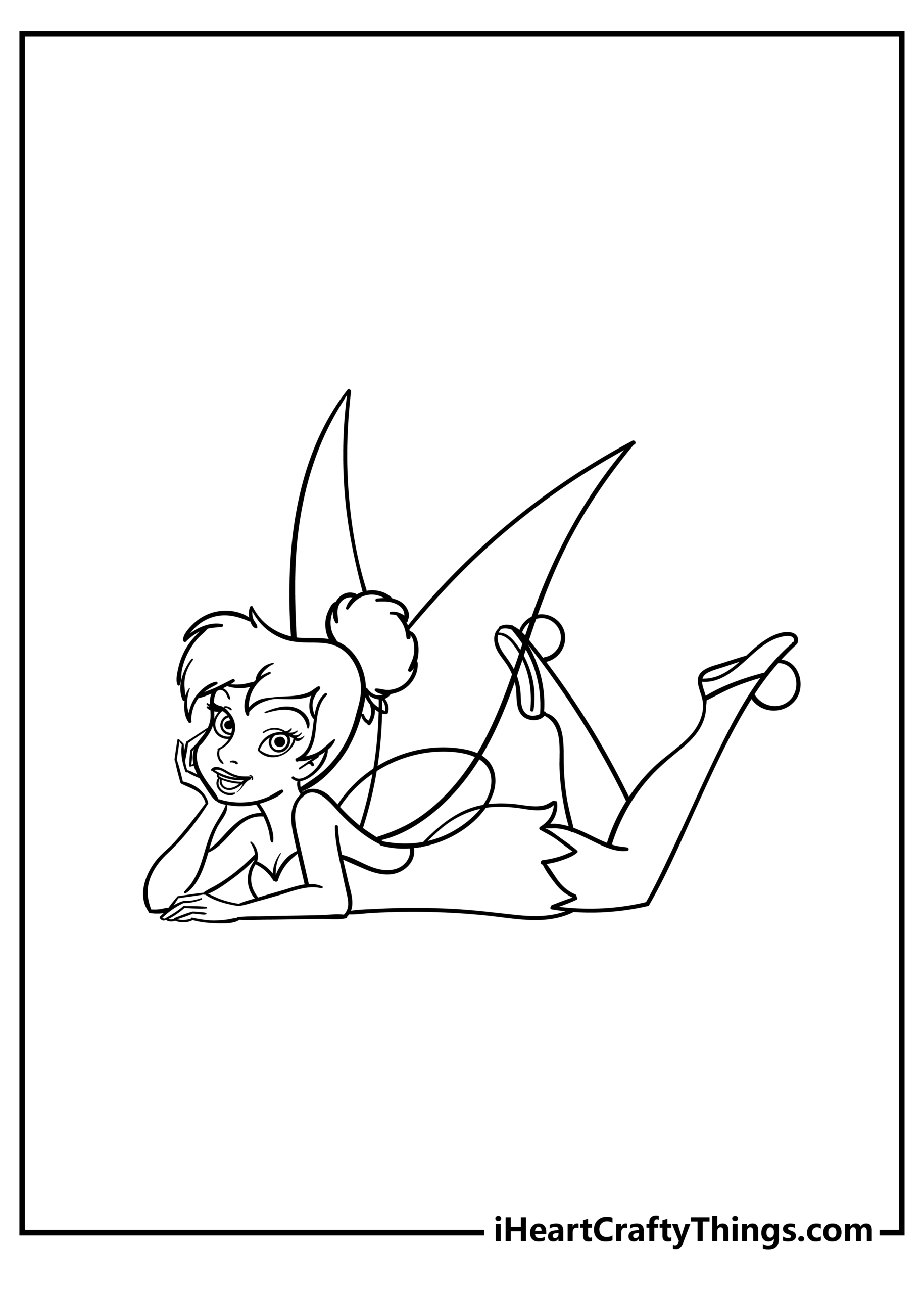 Tinker Bell Coloring Pages 20 Free Printables For Kids 