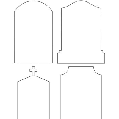 Tombstone Outline