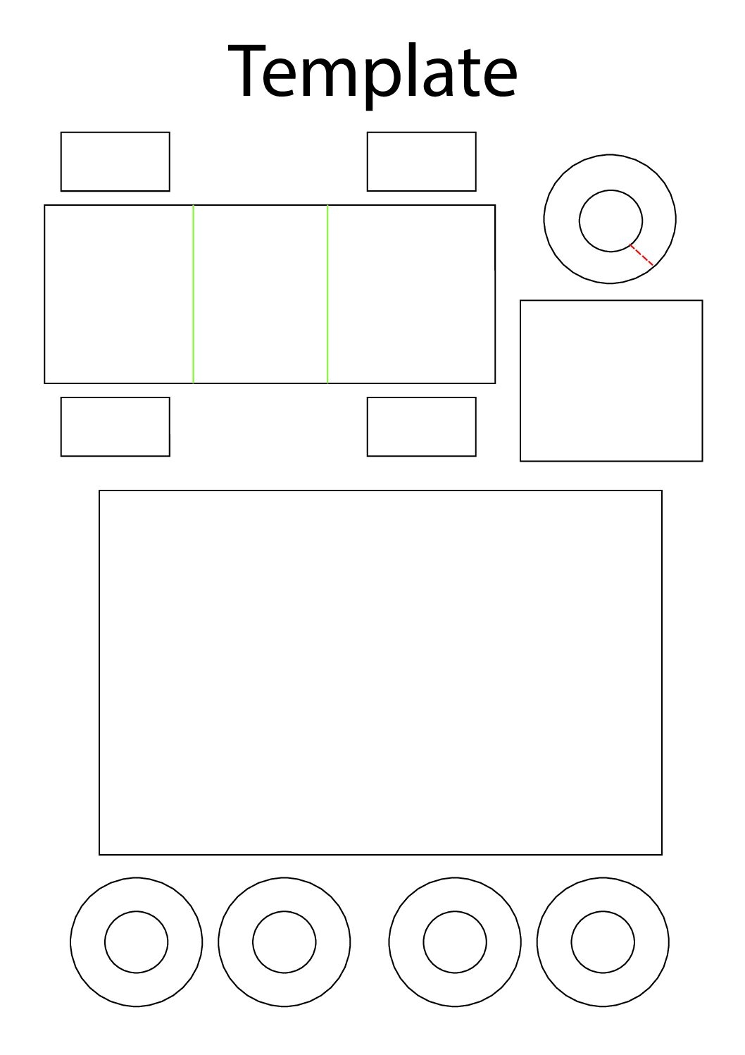 printable train template printable train template