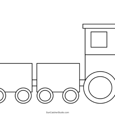 Train Cars And Locomotives Clip Art Patterns Templates Free Printables Monograms Design Tools Patterns DIY Projects