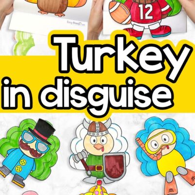 Turkey In Disguise Printable Templates Free Easy Peasy And Fun