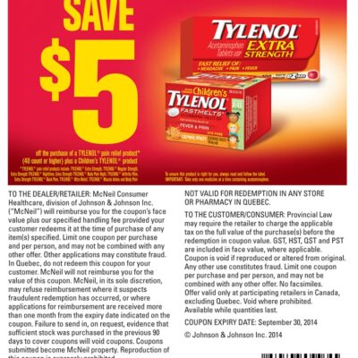 Tylenol Details