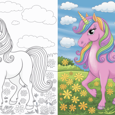 Unicorn Coloring Pages 55 Easy And Free Printable PDF