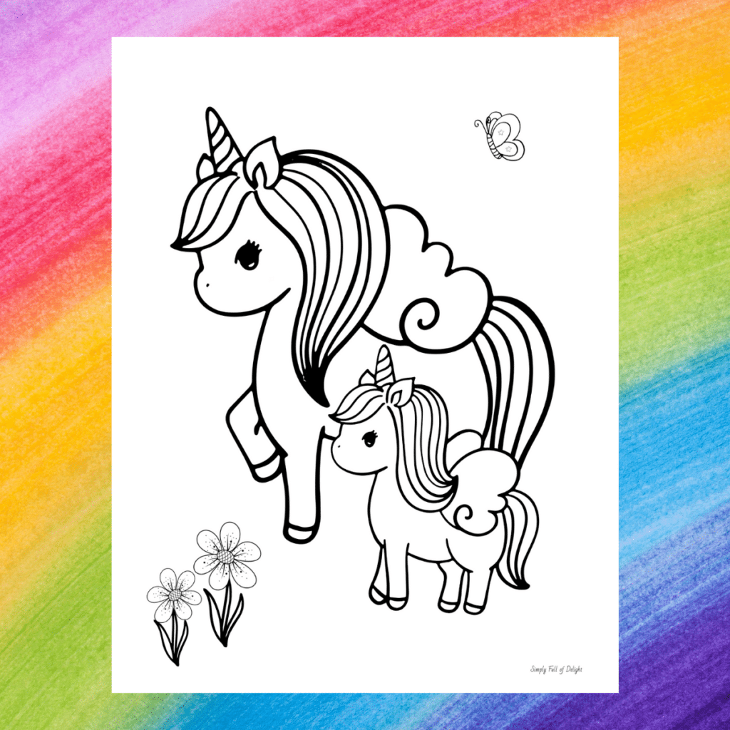 Unicorn Coloring Pages For Kids Free Printable Unicorn Coloring Pages For Kids Free Printable