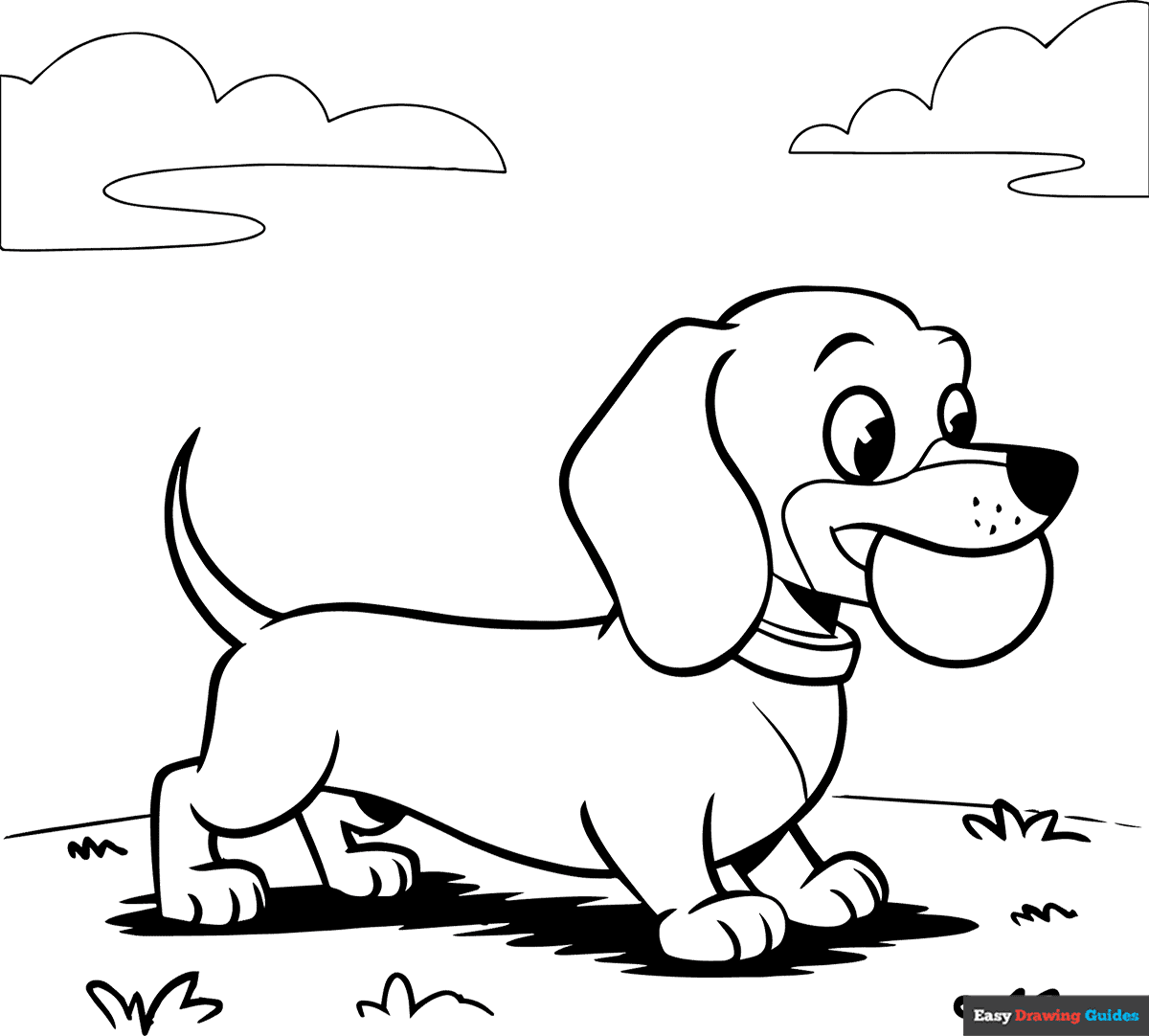 free printable coloring pages dogs