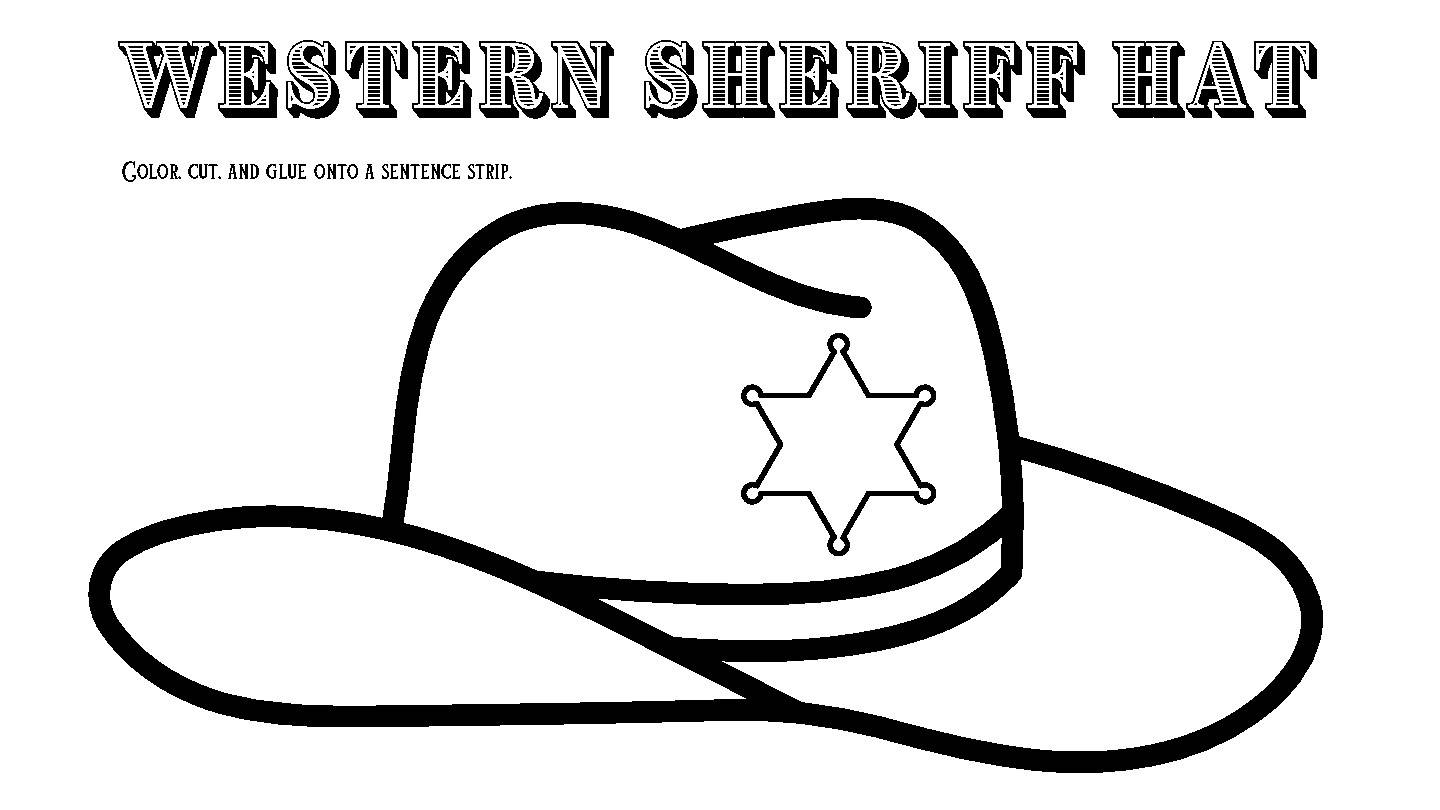 printable cowboy hat template printable cowboy hat template