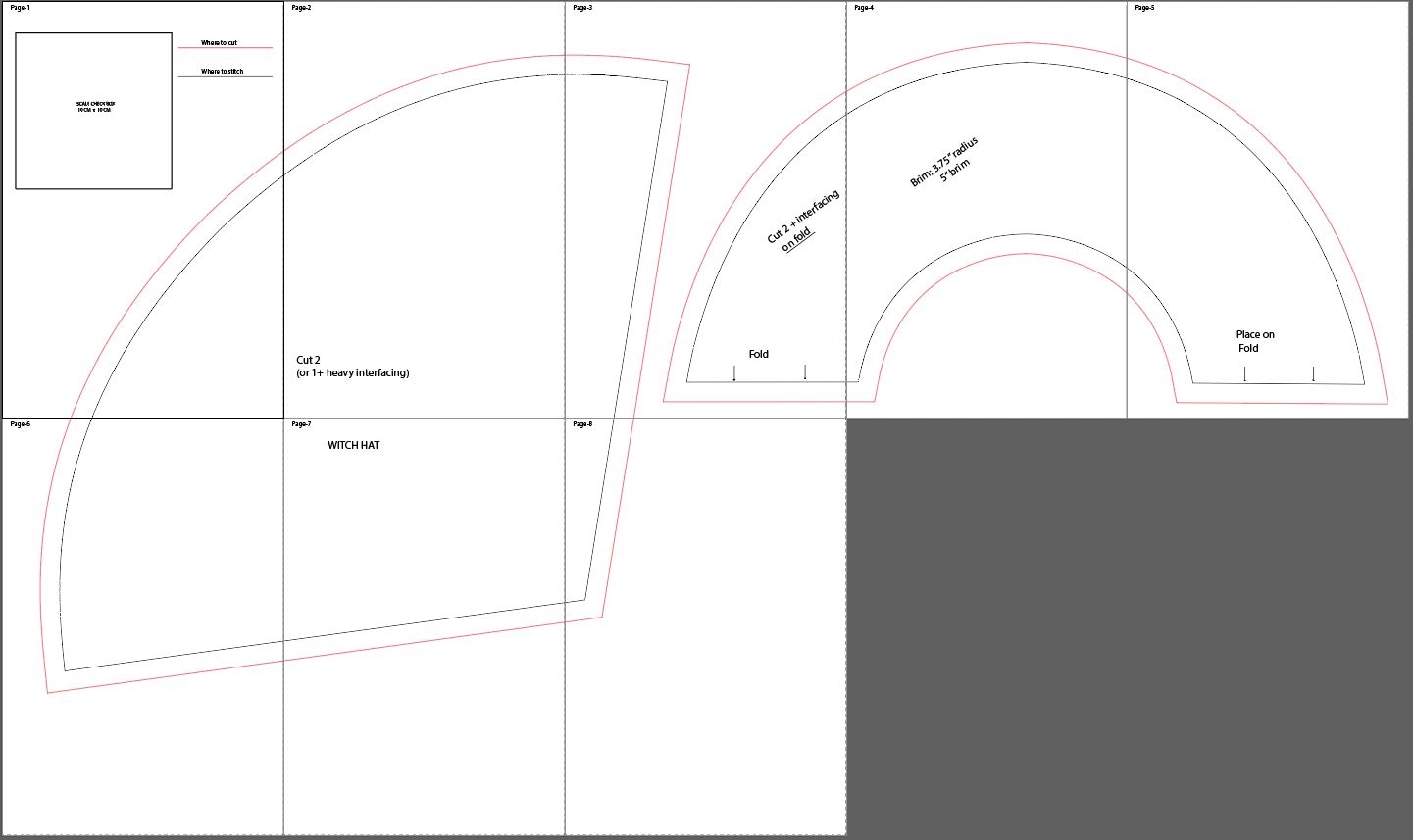 witches hat template printable witches hat template printable