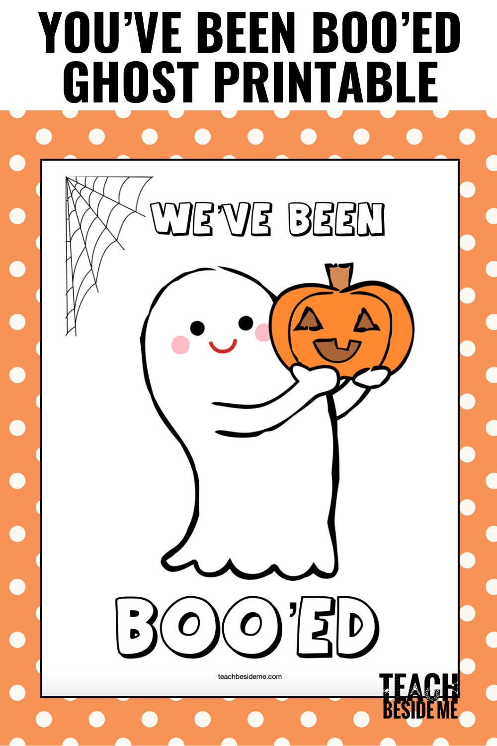 You ve Been Booed Printable For Halloween Teach Beside Me You ve Been Booed Printable For Halloween Teach Beside Me