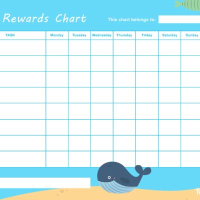 22 Printable Reward Charts For Kids PDF Excel Word