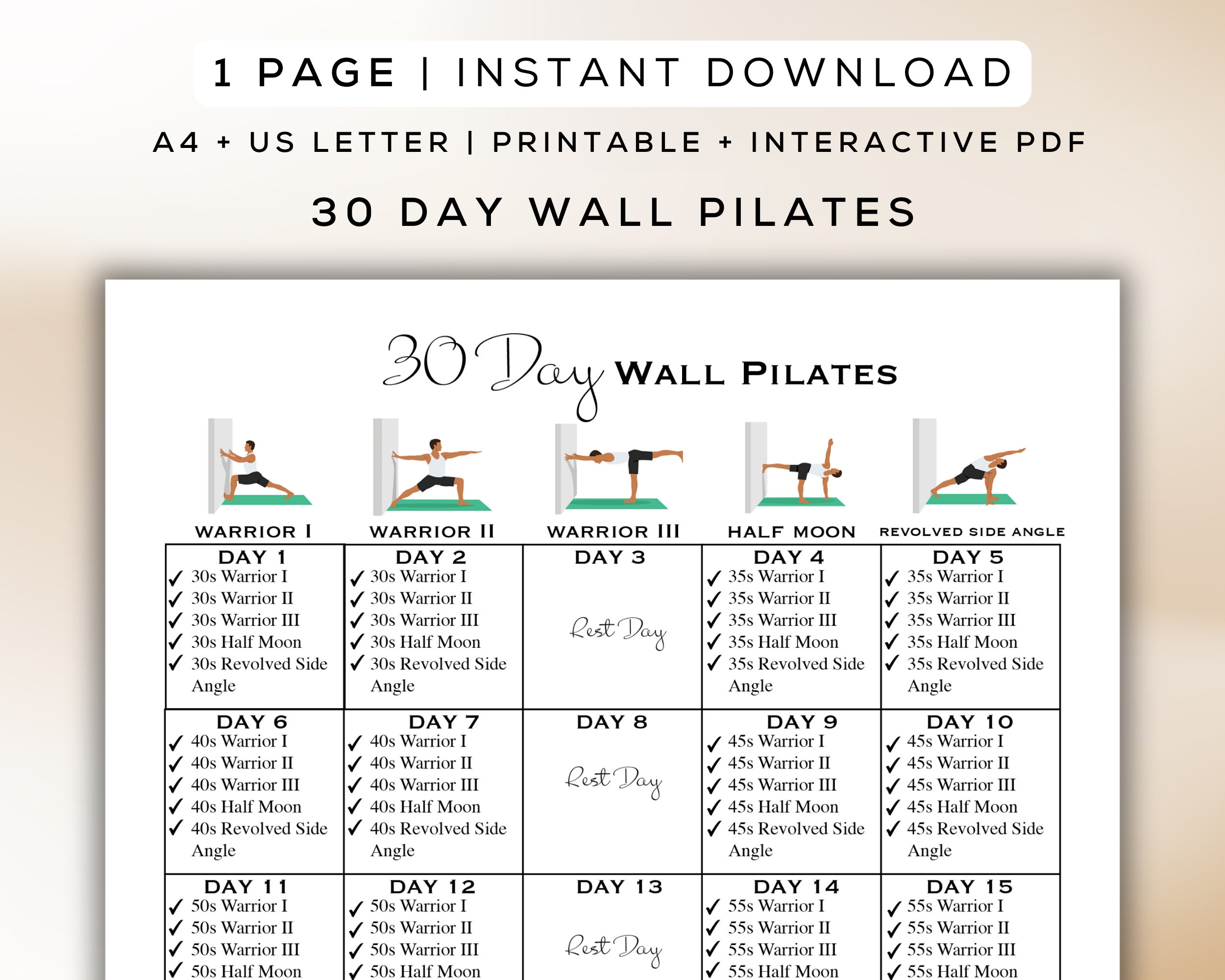 printable wall pilates chart