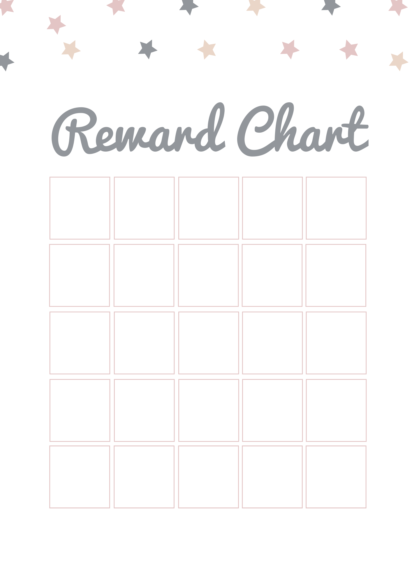 free printable sticker charts