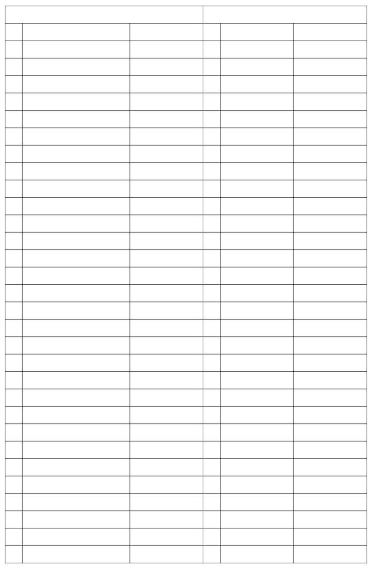 Blank Chart With Lines 10 Free PDF Printables Printablee Blank Chart With Lines 10 Free PDF Printables Printablee