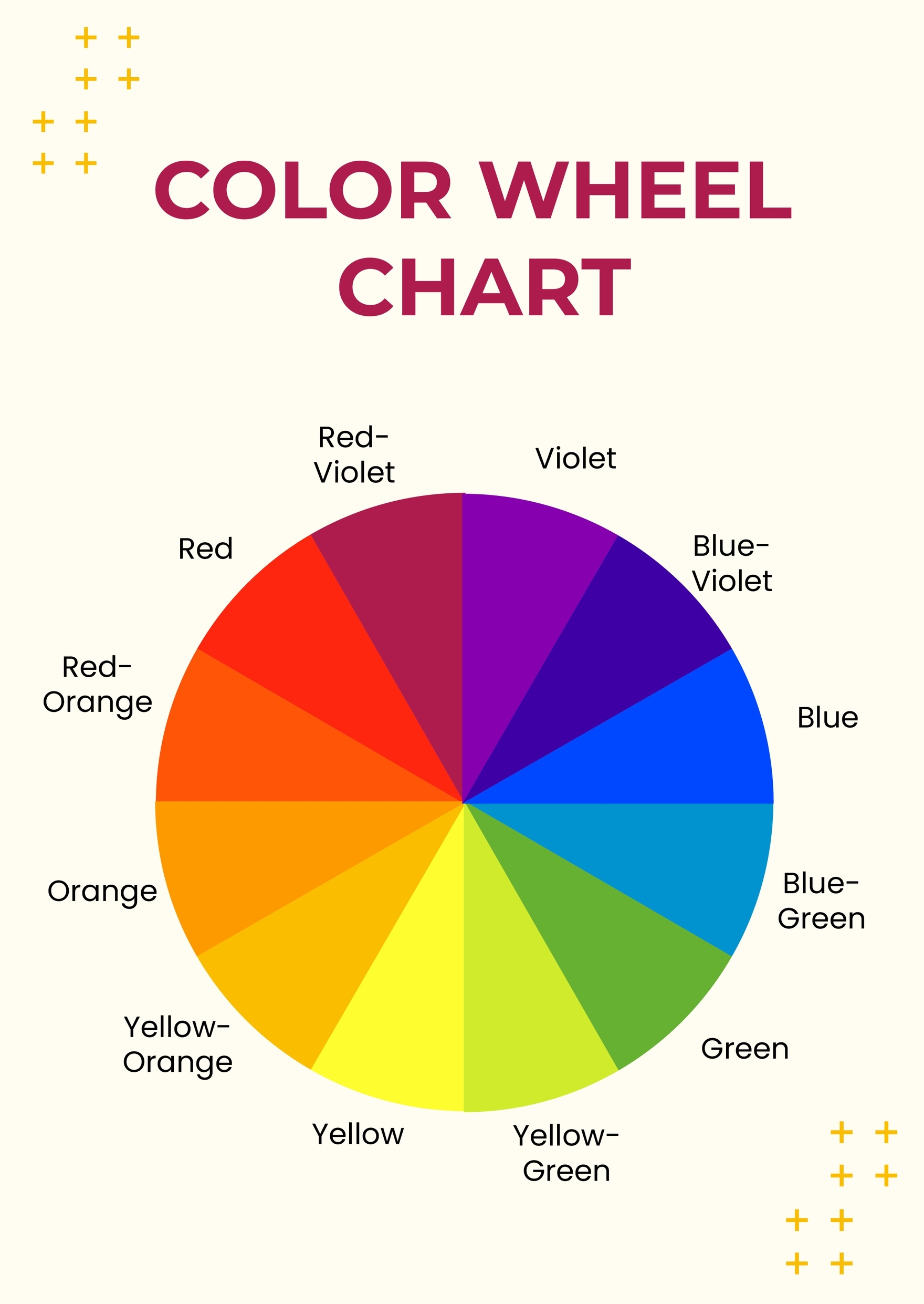 printable color chart