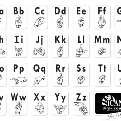 Free Printable Asl Alphabet Printable Study Planner