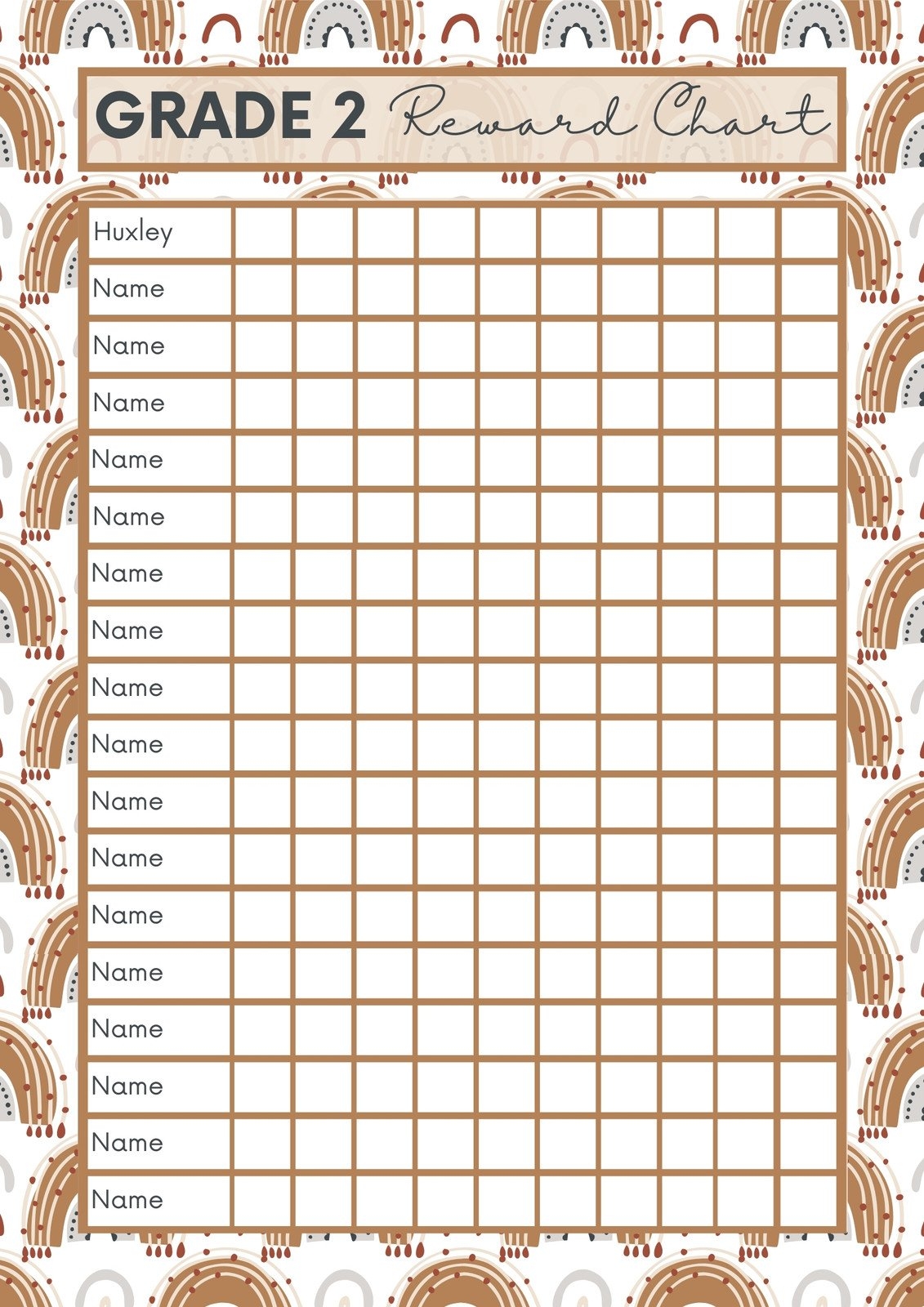 sticker charts printable