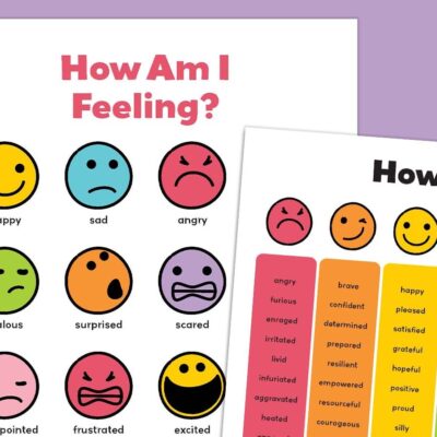 Free Printable Feelings Chart Bundle For Kids