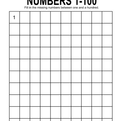 Free Printable Hundreds Charts Numbers 1 To 100 Free Printables Lettering SVG Files Tools Apps