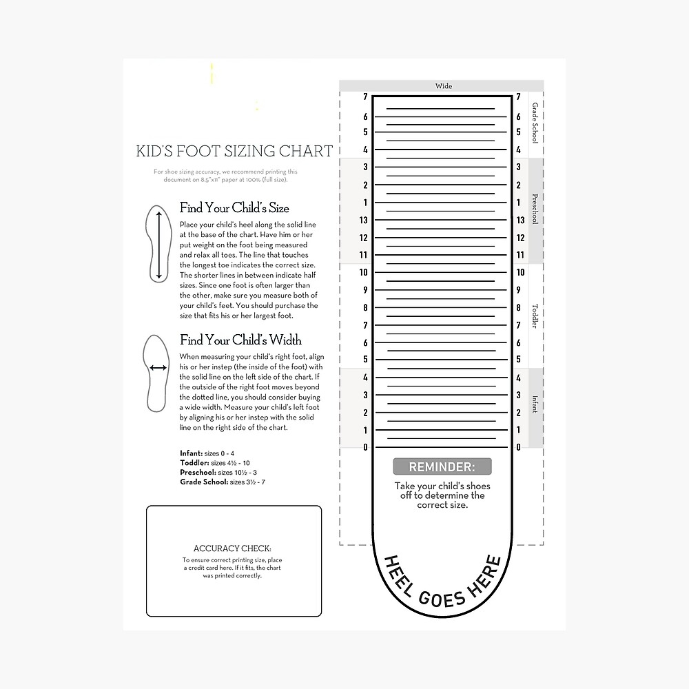 Nike Toddler Shoe Size Guide Printable Shoe Nike Children 039 s Shoes Size Chart Printable