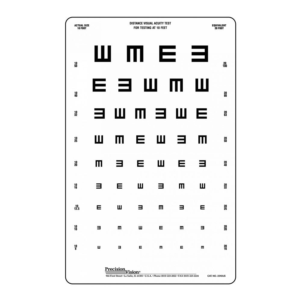snellen e chart printable